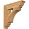 Ekena Millwork Legacy Traditional Rough Sawn Bracket, Western Red Cedar, 4"W x 18"D x 18"H BKT04X18X18LEC01RWR - alternate 1